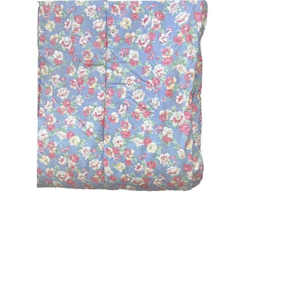 Very Rare Ralph Lauren Hope Discontinued Twin Comforter Blue Floral Bedding HTF - Picture 5 of 8